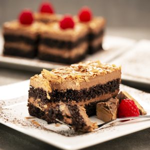 Brenell Desserts - Bar One Chocolate Mousse Slice