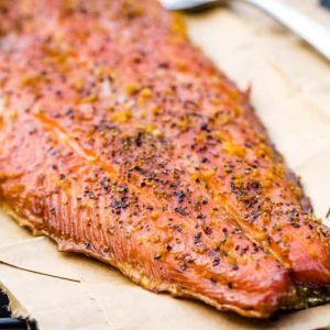 Norwegian Salmon - Hot Smoked Peppered Fillet