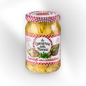 Le Conserve Della Nonna – Sliced Artichokes with Garlic and Parsley
